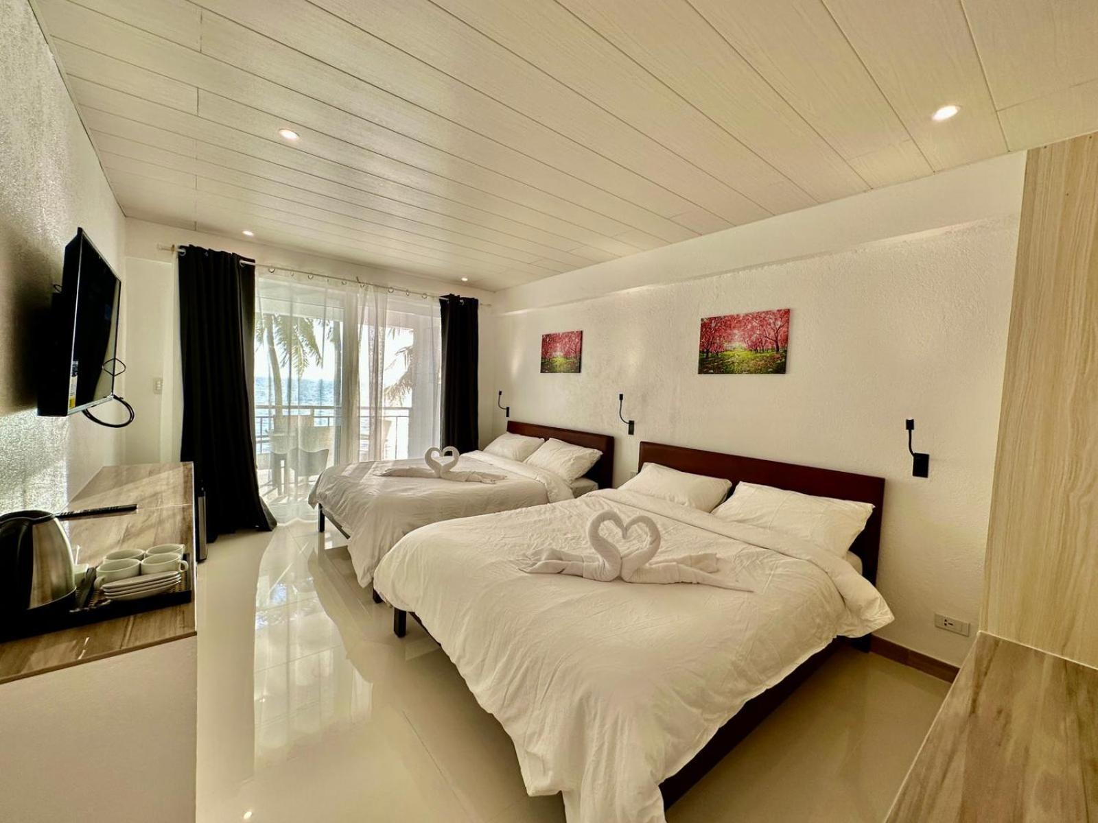 Calypso Beach And Dive Resort Manoc-Manoc Eksteriør bilde