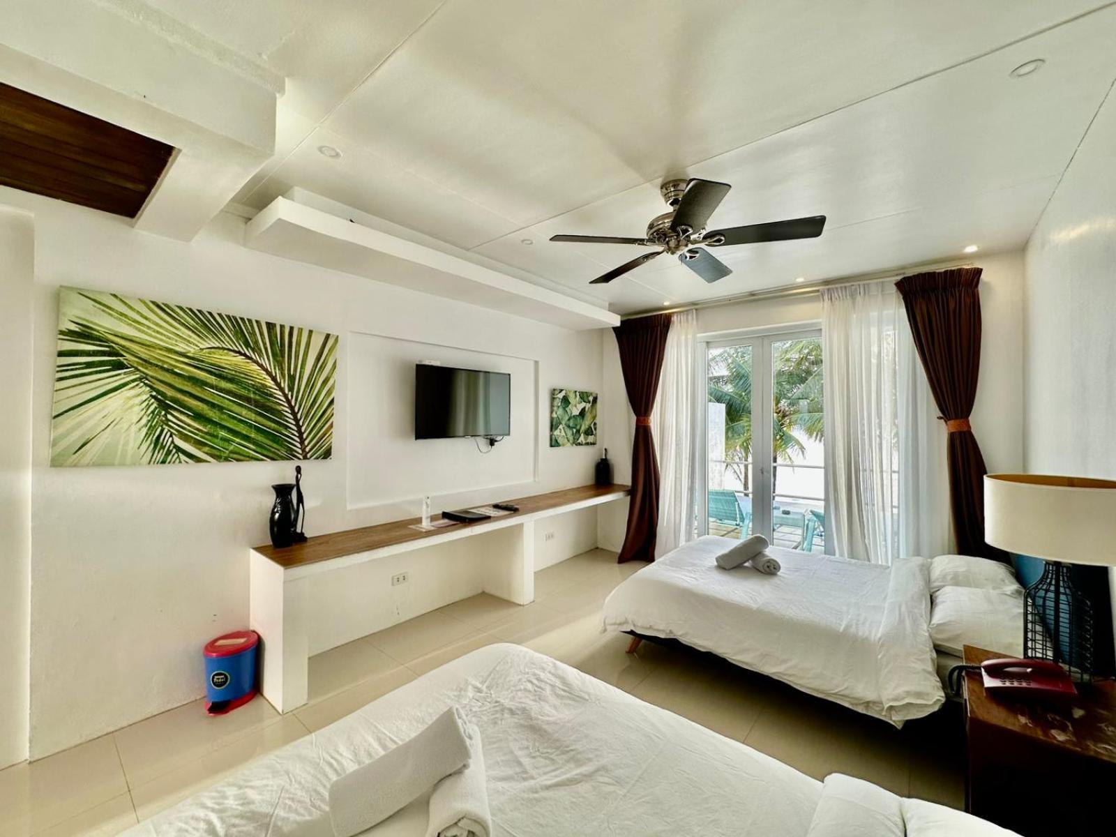 Calypso Beach And Dive Resort Manoc-Manoc Eksteriør bilde